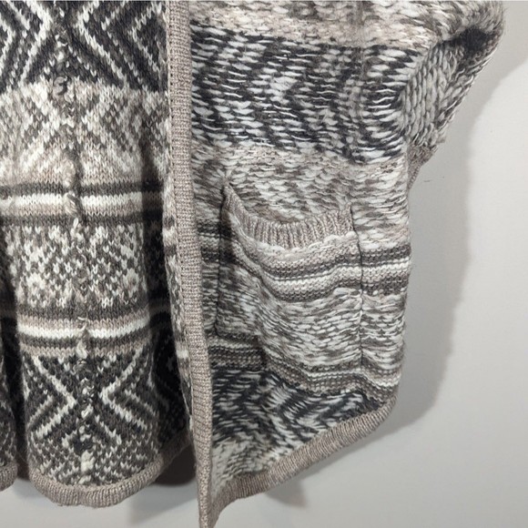 AE American Eagle Boho Southwest Wool Blend Cardigan Women Size XS/S - Picture 4 of 6